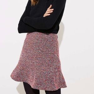 Loft Flippy Purple Skirt